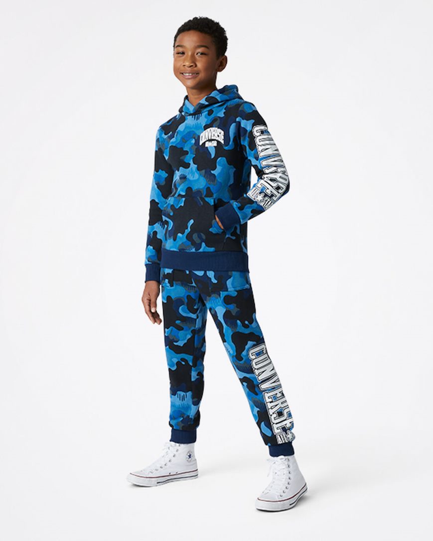 Boys' Converse Camo Jogger Navy | AU 9E3C4L